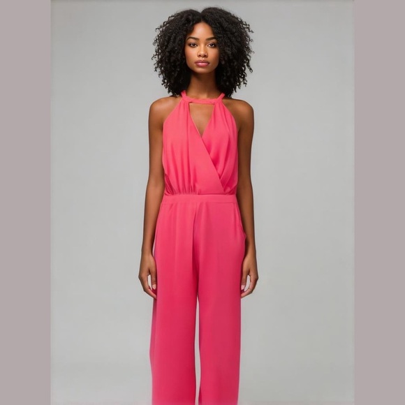 Adelyn Rae Halter Jumpsuit - Picture 2 of 13
